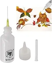 Needle Nose Bottle | Quilling Tool Glue Applicator Squeeze Bottle Needle Oiler - Oil Solvent Applicator Portable Liquid Dropper Bottles for Soldering Electronics
