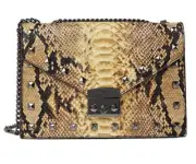 $387 Badgley Mischka Chain Strap Crossbody Bag
