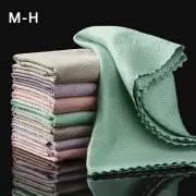 10Pcs Microfiber Glass Cleaning Cloth Rag Lint-Free for Windows Car Kitchen Mirr