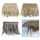 20x20inch Artificial Thatch Roof Straw PETG--Durable Pole Hut Grass