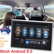 AU 16GB 9'' 4K1080P Android-9.0 Car Headrest Touch Monitor WiFi/Bluetooth/USB/SD