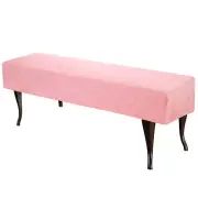 Bench Cushion Cover Ottoman Dining Bench Cover, Pink