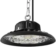 EMITTO UFO LED High Bay Light 100W,Commercial Led Shop Lights Fixture for Garage Factory Warehouse Industrial Indoor Outdoor Lighting,5000K Daylight,IP65 Waterproof