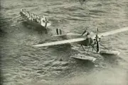 The Return to the Dove to the Ark WWI 1914-1919 After a reconnaiss- Old Photo