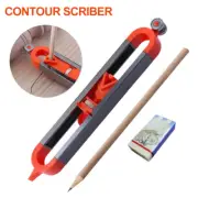 Contour Gauge with Adjustable Lock Precise Profile Scribe Ruler for paHtg
