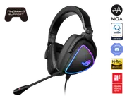 ASUS ROG Delta S Lightweight USB-C Gaming Headset with AI noise-canceling mic, MQA rendering technology, RGB lighting, PC, Switch & PS5
