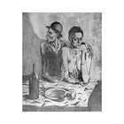 Pablo Picasso, The Frugal Repast,1904, Semi-Metallic Gloss, 16" x 20"