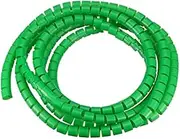 XYWHPGV Flexible Spiral Tube Wrap Cable Management Sleeve 14mmx16mm Computer Wire Manage Cord 3 Meters Length Green(71171 b7e86 e763b e20ad 03f79 79772