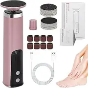 Electric Callus Remover for Feet | 2 in 1 Pedicure Filer for Dead Skin - Electric Foot Grinder Callus Remover with Sandpaper Discs and Grinding Heads for Men, Women