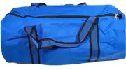 22" Polyester Sport Roll Duffle Tote Bag Royal Blue