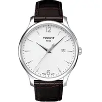 在飛比找momo購物網優惠-【TISSOT 天梭】官方授權 TRADITION 復刻大三