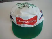 BUD BEER ST PATRICSK DAY BUDWEISER PAINTER FITTED SZ OSFM HAT CAP VINTAGE P2