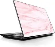15 15.6 inch Laptop Notebook Skin Vinyl Sticker Cover Decal Fits 13.3" 14" 15.6" 16" HP Lenovo Apple Mac Dell Compaq Asus Acer/Rose Pink Marble Pattern