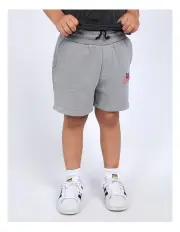 [St Goliath] Legacy Fleece Short (3-7 Years) in Grey