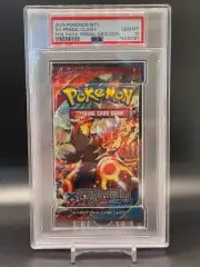 Pokemon XY Primal Clash Primal Groudon Factory Sealed Booster Pack PSA 10 Card