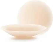 [Kvadouly] Invisible Silicone Nipple Covers for Women, Reusable Waterproof Adhesive Pasties, Ultra-Thin with Discreet Coverage, Ideal for Strapless and Backless Outfits