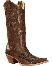 Corral Women's Lizard Inlay Cowgirl Boot - C2118
