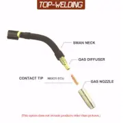 A set Swan Neck Kit fits Chicago Electric MIG-100 44567 Wire Welder 15ak