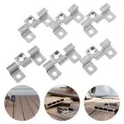100 Pcs Stainless Steel Buckle Composite Decking Fasteners Board