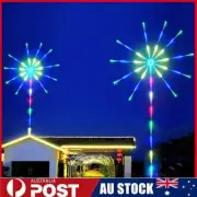Bluetooth Smart Fireworks RGB LED Light Starburst Xmas Garden Night Lamp Decor