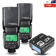 2X Godox TT600S 2.4G Camera Flash Speedlite + X2T-S Trigger for Sony