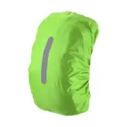 30-40L Waterproof Backpack Rain Cover with Vertical Strap S Lawn Green
