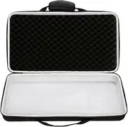 Perfeclan DJ Controllers Carry Case Portable EVA Foam Case Sound Equipment Bag DJ Gear Case Waterproof Protective Storage Bag Gig Bag DJ Equipment Bag