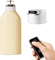 Portable Clothes Dryer, Mini Electric Indoor Clothes Dryer Machine, 600W Hanging Mini Heat Pump Dryer, Foldable with Remote Control, 4H Timer, Bearing Capacity 10kg, 360° Dimensional Drying