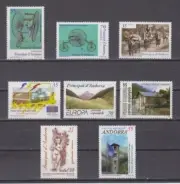 ANDORRA ESPAÑOLA 1999 AÑO COMPLETO NUEVO MNH ESPAÑA - EDIFIL 268-275
