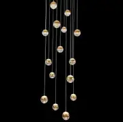 Delessi Messina 15LT Spiral LED Pendant Light - Tri-Colour