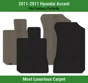 Lloyd Luxe Front Row Carpet Mats for 2011 Hyundai Accent (for: Hyundai)