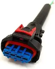 2 Pin Automotive Waterproof Electronic Connector Female End Domestic Wiring Harness Plug Plastic Shell 1928405521 (Color : 3P Wire Harness, Size : 1Pc)