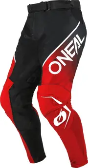 Oneal Hardwear Air Slam Motocross Pants, black-red, Size 40 for Men Black Red