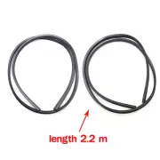 2.2 m Front Door Glass Run Channel Pair Fit Toyota Starlet KP60 KP61 KP62 3-Door