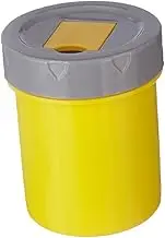 HAKIDZEL Microwave Insulated Breakfast Cup Lightweight Lining Porridge Container for Students Leakproof Soup Cup Lemon for Home Work School