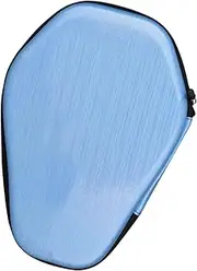 Table Tennis Paddle Bag,Hard Table Tennis Racket Case - Holds 2 Paddles 2 Ball Protective Portable Sports Organizer for Men Women
