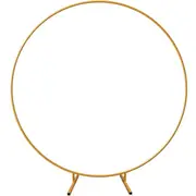 Backdrop Flower Display Stand 2M Round Hoop Balloon Arch Wedding Decor Frame