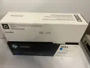 NEW GENUINE HP 202A -2 PACK Cyan/Magenta LaserJet Toner SEALED