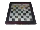 Chessboard IN Wood and Piano IN Glass IN Mirror With Back Gammon