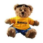 My Australia Plush Bear 20cm Australia Shirt Australian Souvenir, EJF CLIFF-AUS