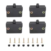 4 Pcs Cabinet Door Switch Cabinet Lamp Switch Drawers Open on Close Door9522