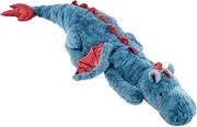 Hnvdkln Weighted Stuffed Toy, Cuddly Soft Dinosaur Plush Toys, Lovely Dragon Stuffed Animal, Little Flying Dragon Dolls, Pterosaur Doll Pillow for Kids and Adults (70CM White)