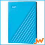 WD My Passport 6TB Portable Hard Drive - Blue