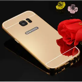 【鋁邊框+背蓋】三星 Samsung Galaxy S7 edge G935FD 防摔鏡面殼/手機保護套/保護殼/硬殼/手機殼/背蓋