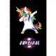 Amiyah - Dabbing Unicorn personalized named Notebook: Personalized Dabbing Unicorn notebook For Girls Who Love Unicorns - Cute Rainbow Unicorn, Cute R