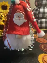 Santa Mini Hanging Gnome