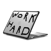 MacBook Pro 13-inch (M1 / M2 / Intel) Impact Case WORK HARD BLACK