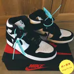 實圖 NIKE AIR JORDAN 1 HIGH PANDA 黑 黑白 小禁穿 AJ1 籃球鞋 CD0461-007