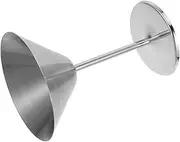 Gatuida Stainless Steel Cocktail Goblet Modern Design Metal Drinkware for Cocktails Martinis Unbreakable Versatile Cup for Celebrations Gatherings