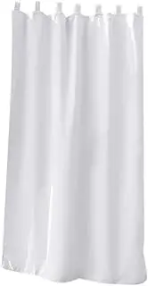 WEKADRIN Modern Simple Solid Color Polyester Curtain for UV Protection Rod Pocket Window Drapes for Porch Bay Window Decor